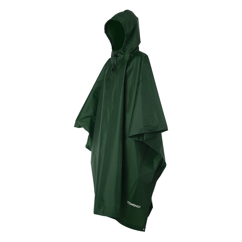 Cheap Goat Tents TOMSHOO Multifunctional Lightweight Raincoat with Hood Outdoor Rain Cover Poncho Camping Picnic Sunshine Canopy Shelter Mat Tents 